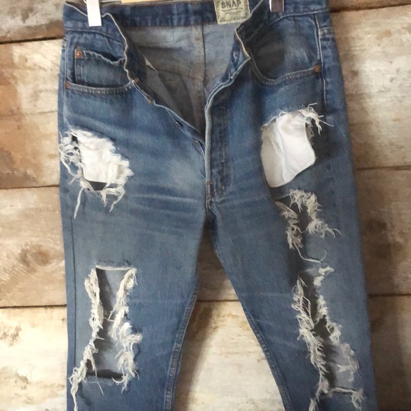 Reworked Levi’s red tab jeans - Picture 6 of 7